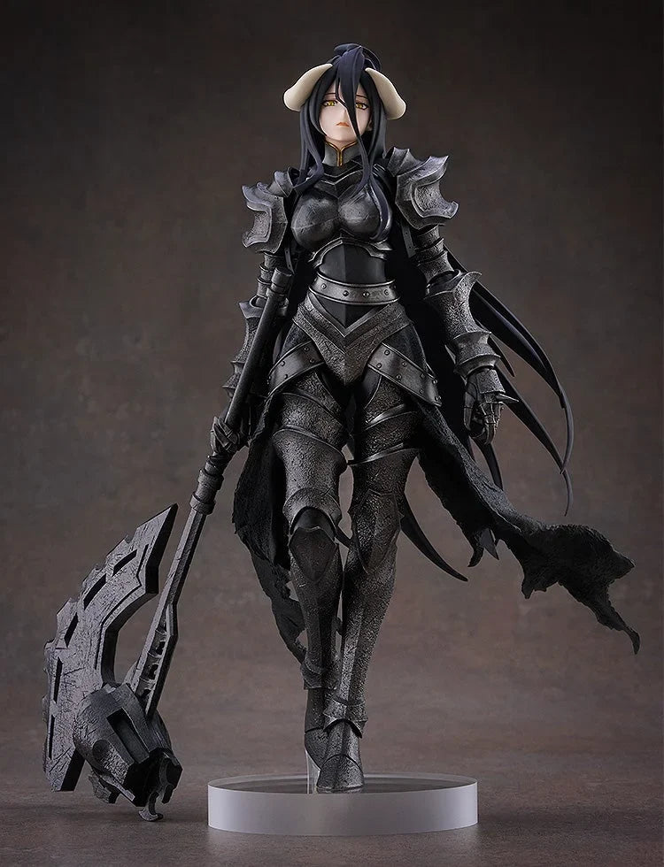 Original BANDAI SEGA Taito POP UP PARADE Overlord Albedo Armor Ver. L Size Action Figure Toys PVC Model Collection Status