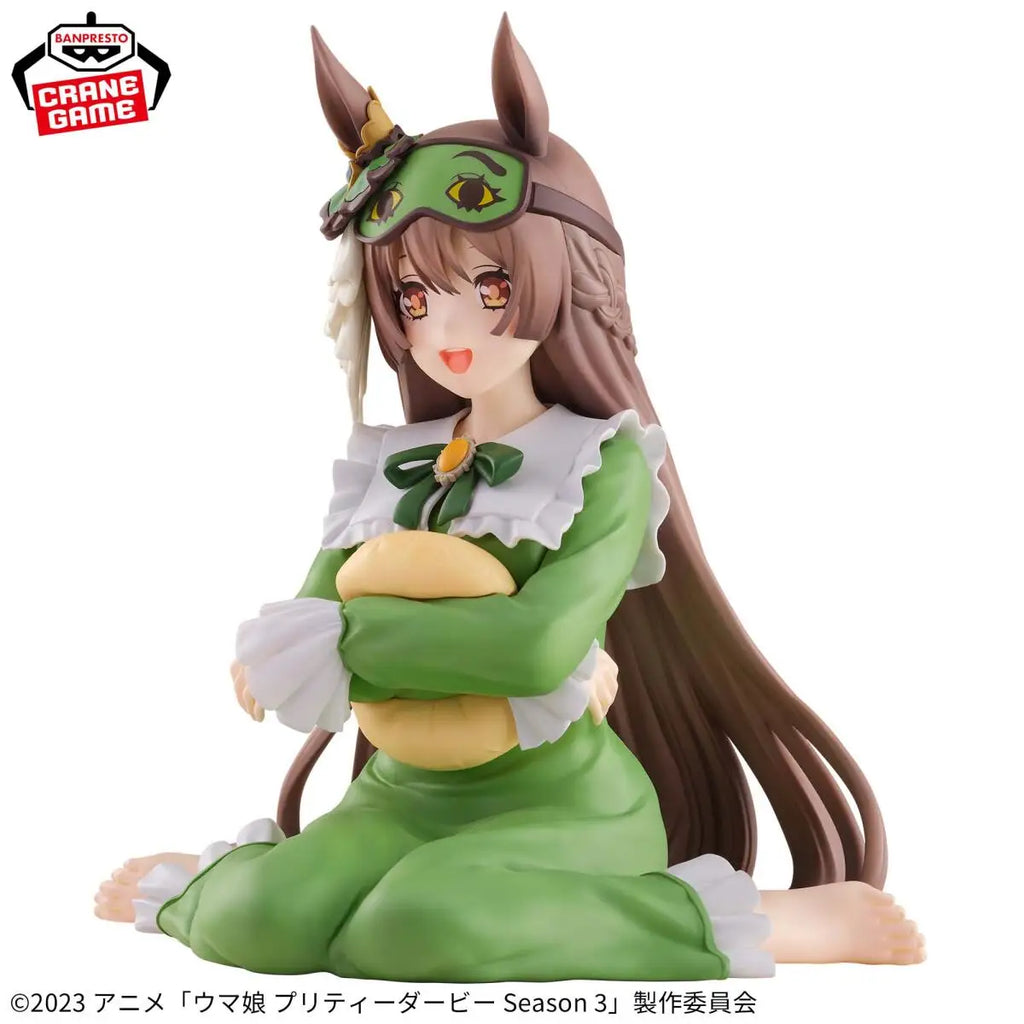 BANDAI Original Uma Musume Pretty Derby Relax Time Relax Time Anime Action Toy Figure Model Toy Statue Collectible Gift For Kids