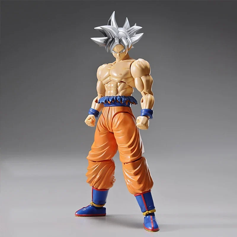 Bandai Original Genuine Dragon Ball Model Kit Figure-rise Standard Son Gokou Ultra Instinct Collection Action Figure Model Toys