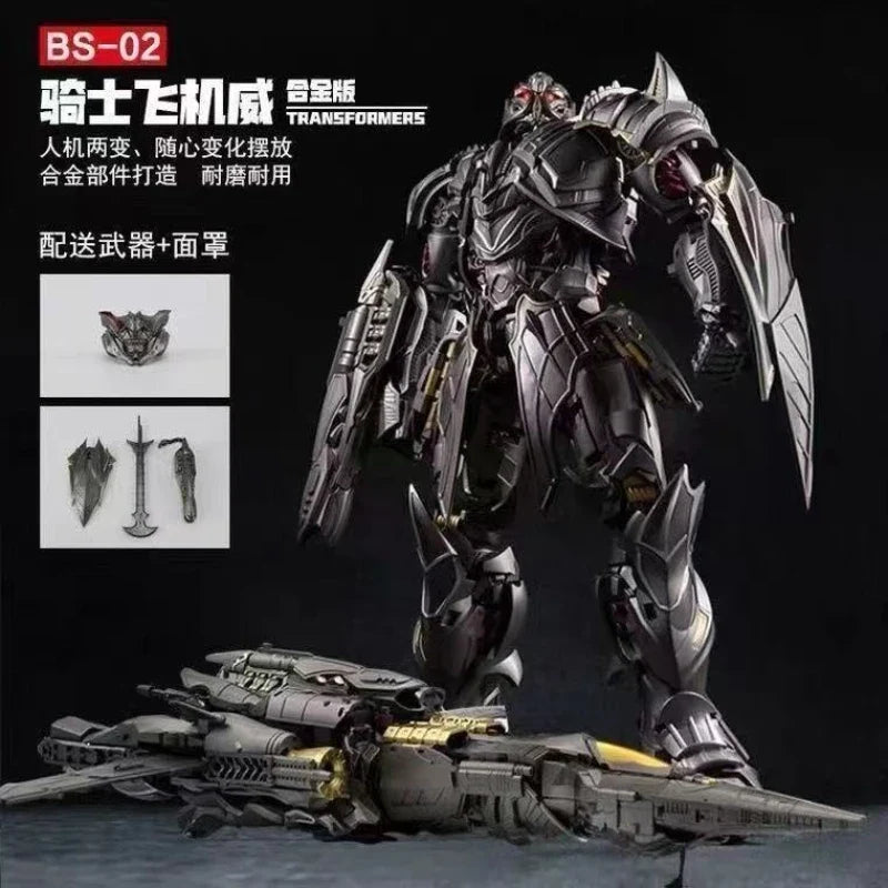 In Stock Transformation Toy BMB BS-02 Alloy Version of Knight Megatron Action Figure Luminous Model Original Box Collection Gift
