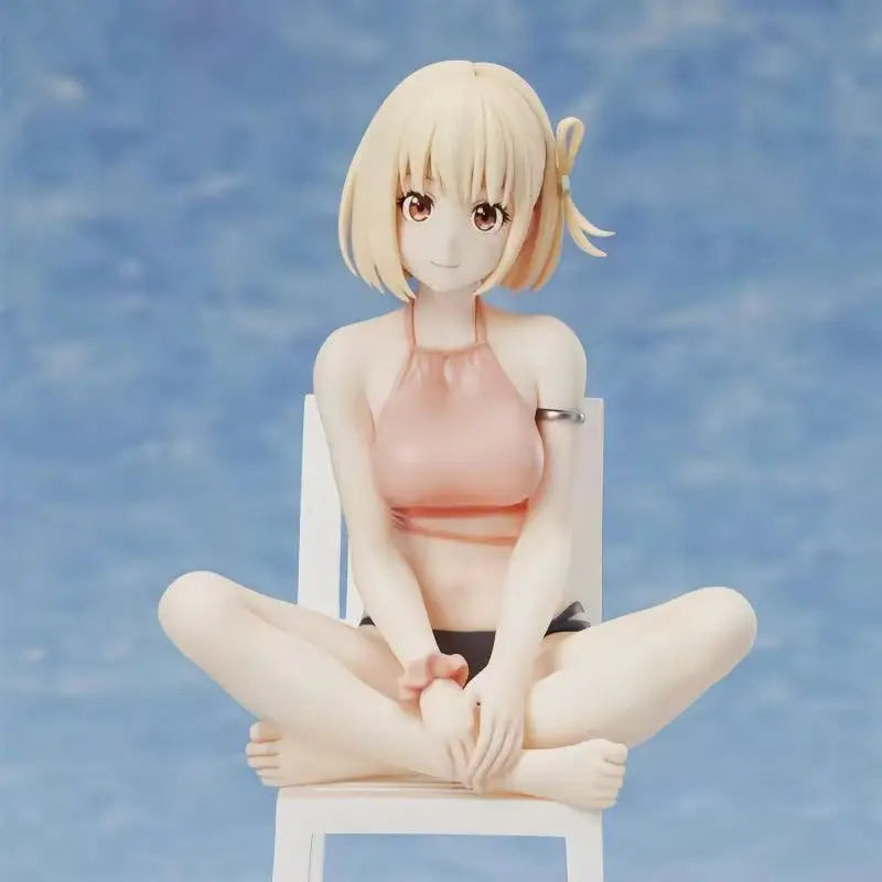 Lycoris Recoil Anime Figures PVC GK Model Nishikigi Chisato and Inoue Takina Doll Action Figure Toys for Children Gift