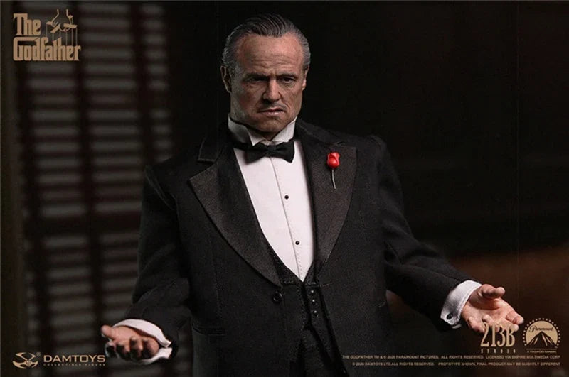 Limited Stock Dms032/Dms033 1/6 Godfather Vito Corleone Gentleman  Action Figure Family Decor 12'' Full Set Male Soldier