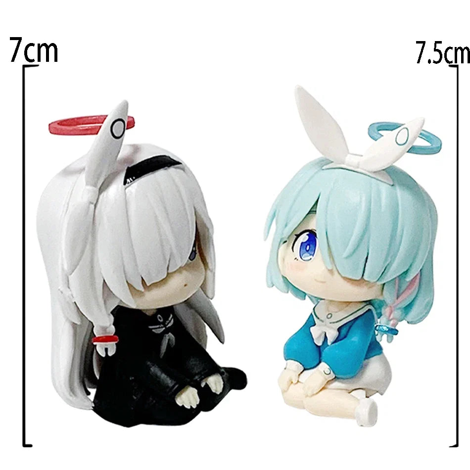 In Stock Blue Archive Plana Arona Figure PVC Anime Collect Anime Characters Ornaments Cute Cartoon Festival Christmas Gift
