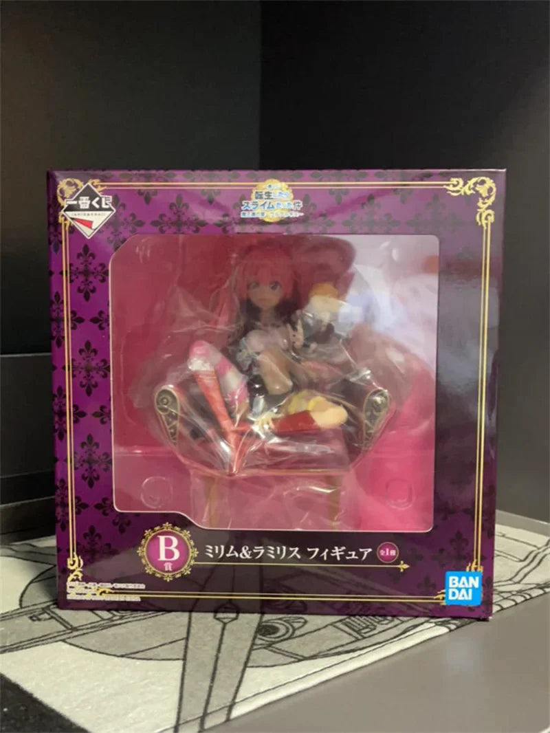 Original Bandai Rimuru Tempest Milim Diablo Figure Anime That Time I Got Reincarnated As A Slime Figurine Models Toys Doll Gifts