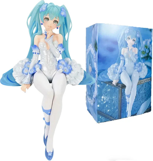 14cm Hatsune Miku Figur 2026 Neue Sakura & Blumen Hochzeit Ver. Anime Actionfigur PVC Sammlerstück Modell Spielzeug für Otaku Geschenk