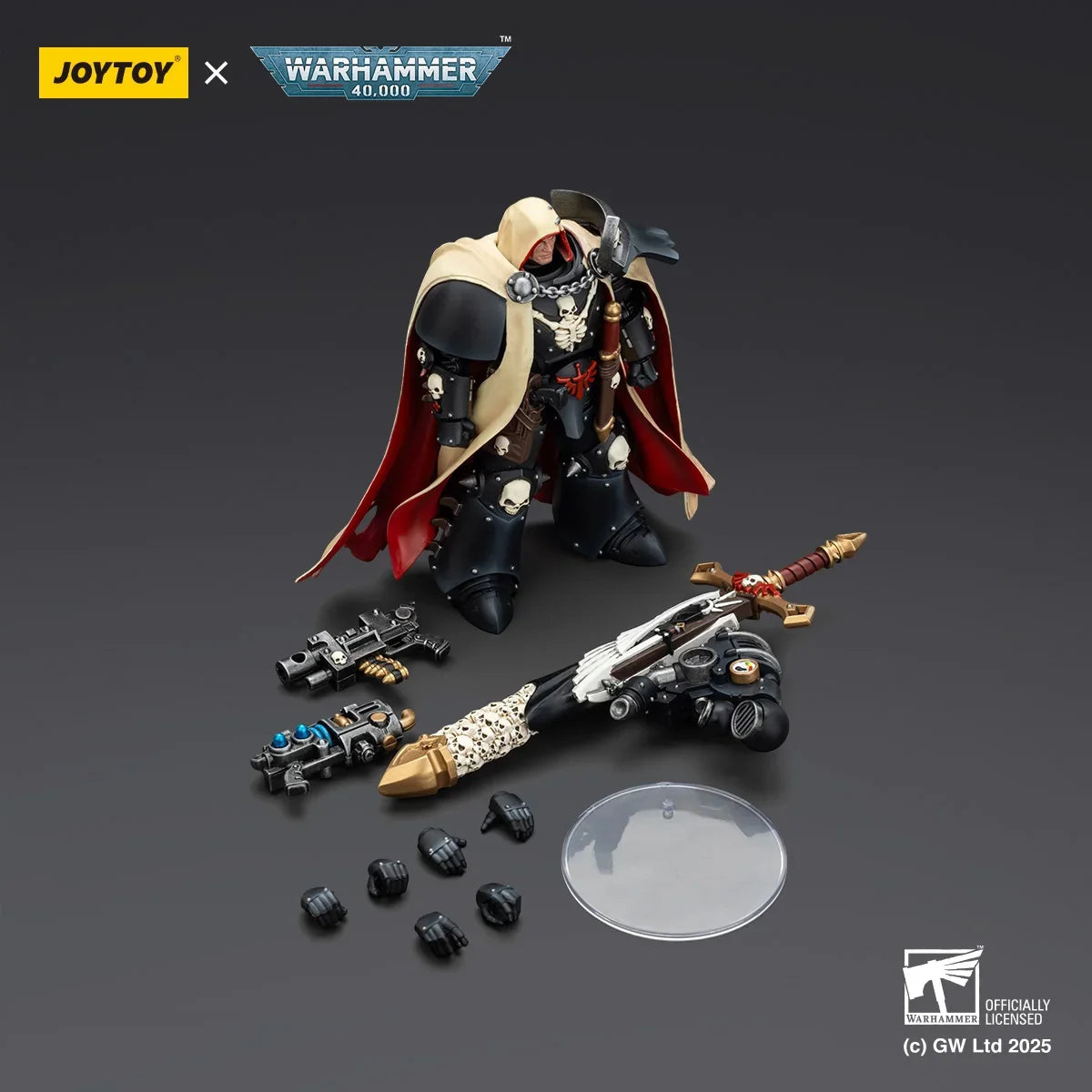 JOYTOY Warhammer 40K 1/18 Scale Chaos Space Marines Cypher Lord Of The Fallen Figurine Model Movable Joint Collection Toys