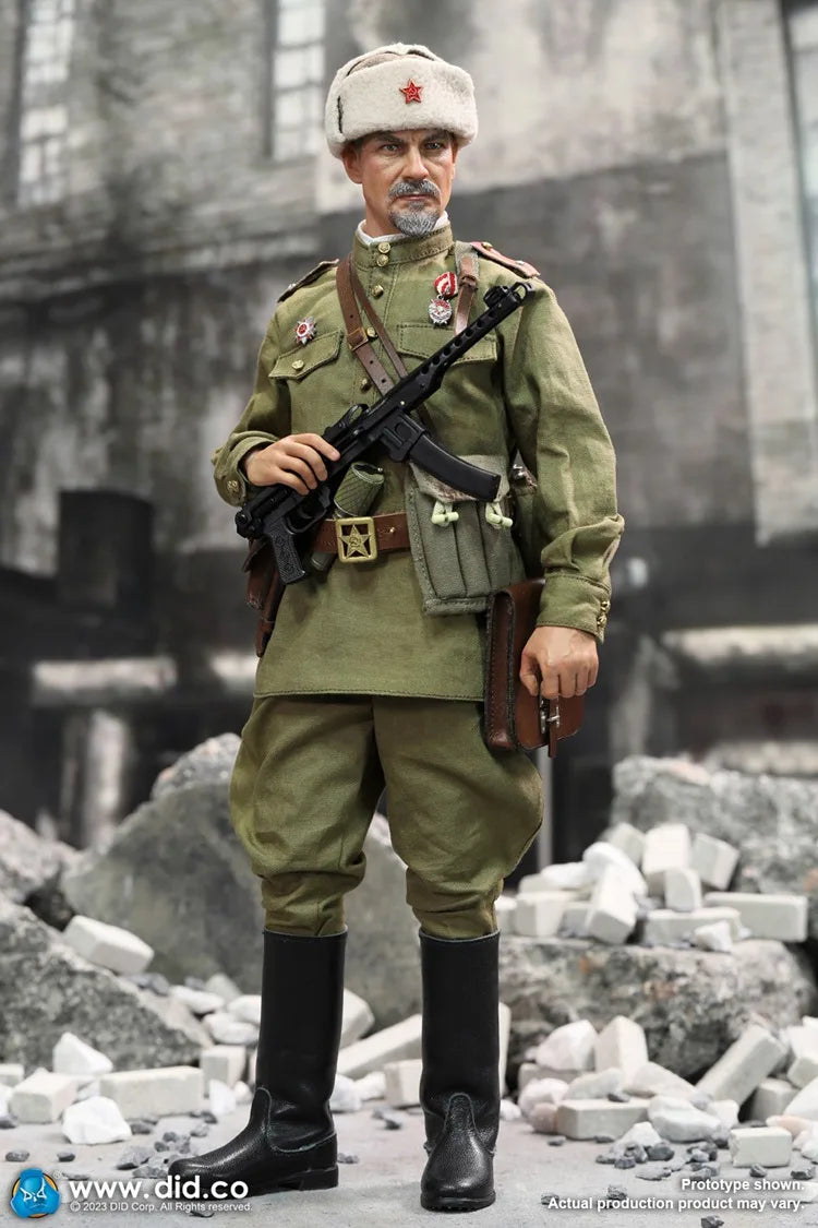 DID R80173 1/6 Scale Soviet Infantry Lieutenant Viktor Rezenov Full Set for 12inchs Action Figure Collectible Model Toys