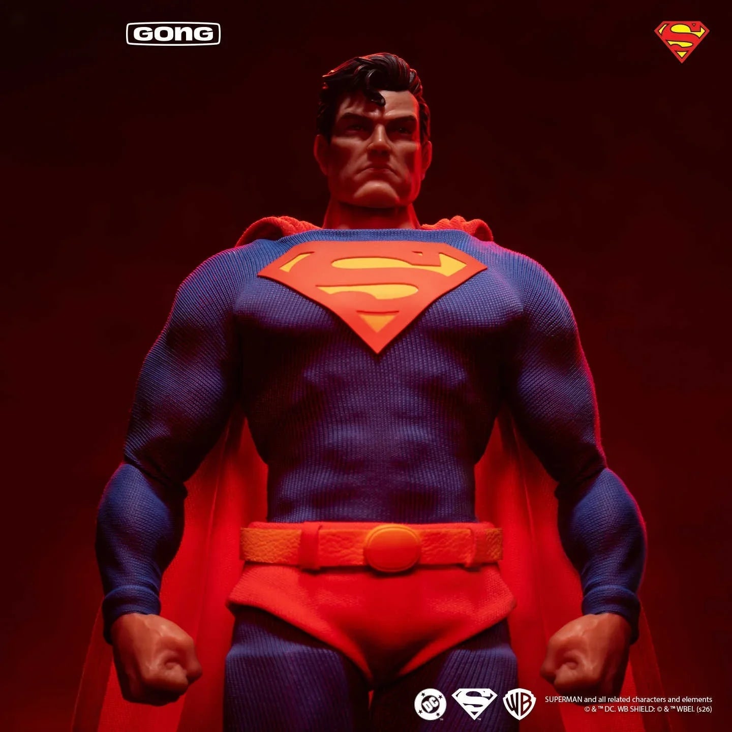Original 1:16 JADA Toys Batman Hush Serie Superman Actionfigur Bewegliche Gelenke Stoff-Outfit Hochdetailliertes Sammlermodell Spielzeug