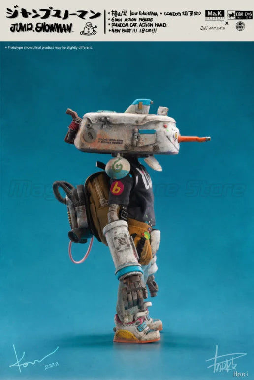 【MT】Original CoalDog DAMTOYS CS022 Jump Snowman 1/6 Action Figure Model Collection