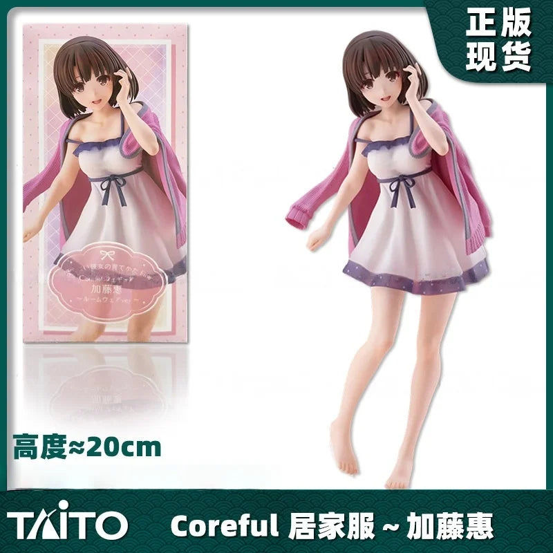 Genuine Sega Luminasta Megumi Kato Casual Wear Prize In Stock From Saekano How To Raise A Boring Girlfriend Anime Statue