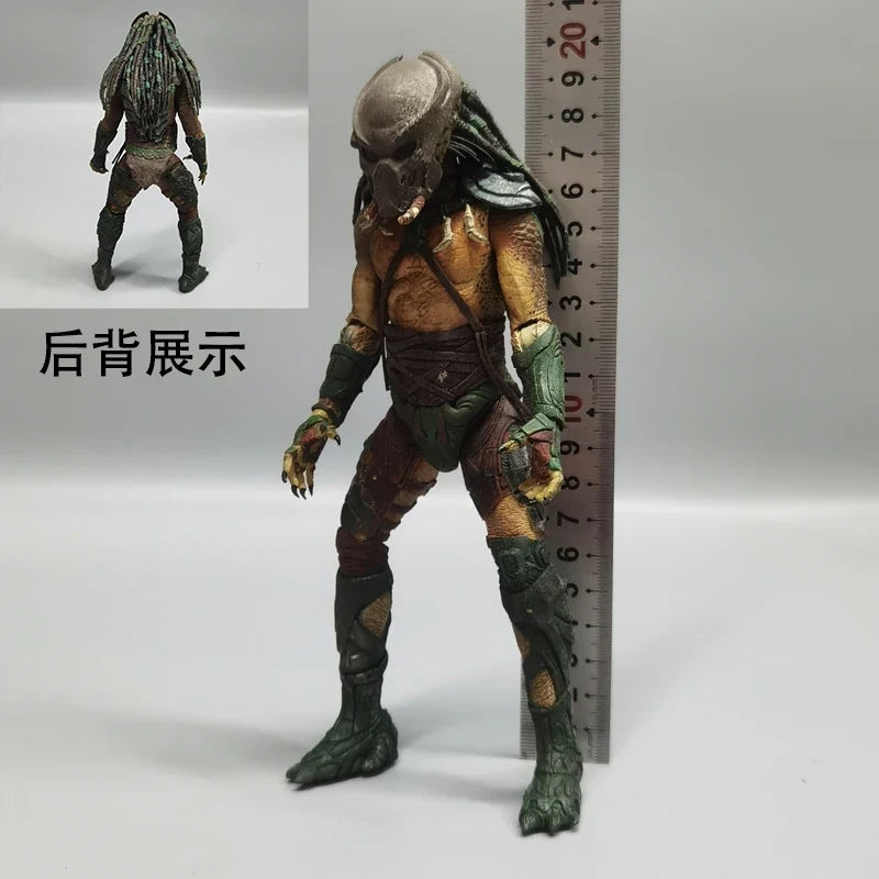 NECA Alien Vs Predator 7 Inch Action Figure  Body Model DIY Assembly Fighting Dog Toy Collectible Statue PVC Material
