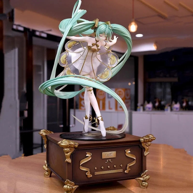 Janpan Original 2020 Miku Princess 5th Anniversary Anime Hatsune Miku Symphony  Pvc Model Doll Desktop Decoration Model Figure Gift