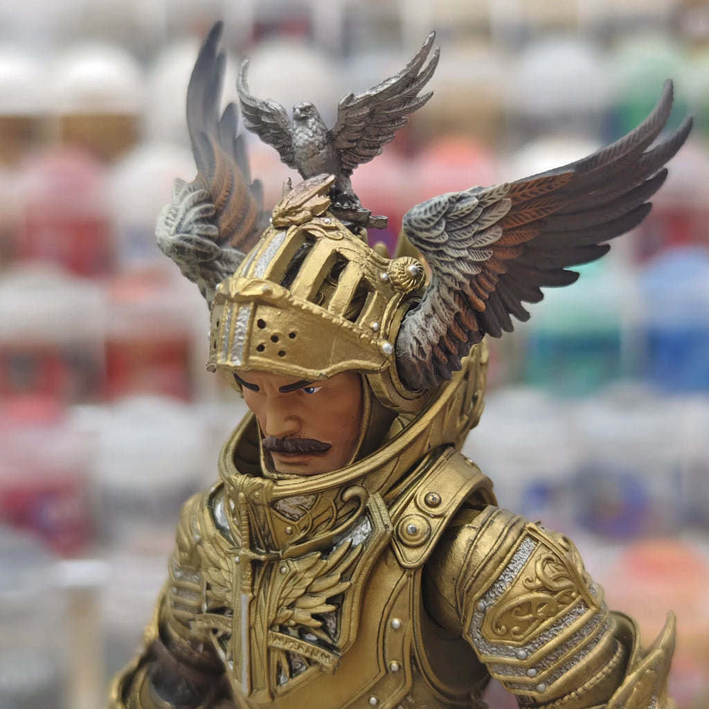 【No Figure】1/12 Scale Male Conversion Parts Four Knight Mythic Legions Knight Wing Ear Accessory Fit 6inch Kotobukiya Model