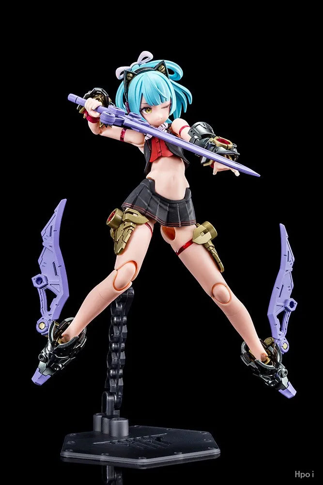 【FS】 Original KOTOBUKIYA Goddess Installation BUSTER DOLL Knight Dark Claw Anime Doll Figure Model Toys Gift