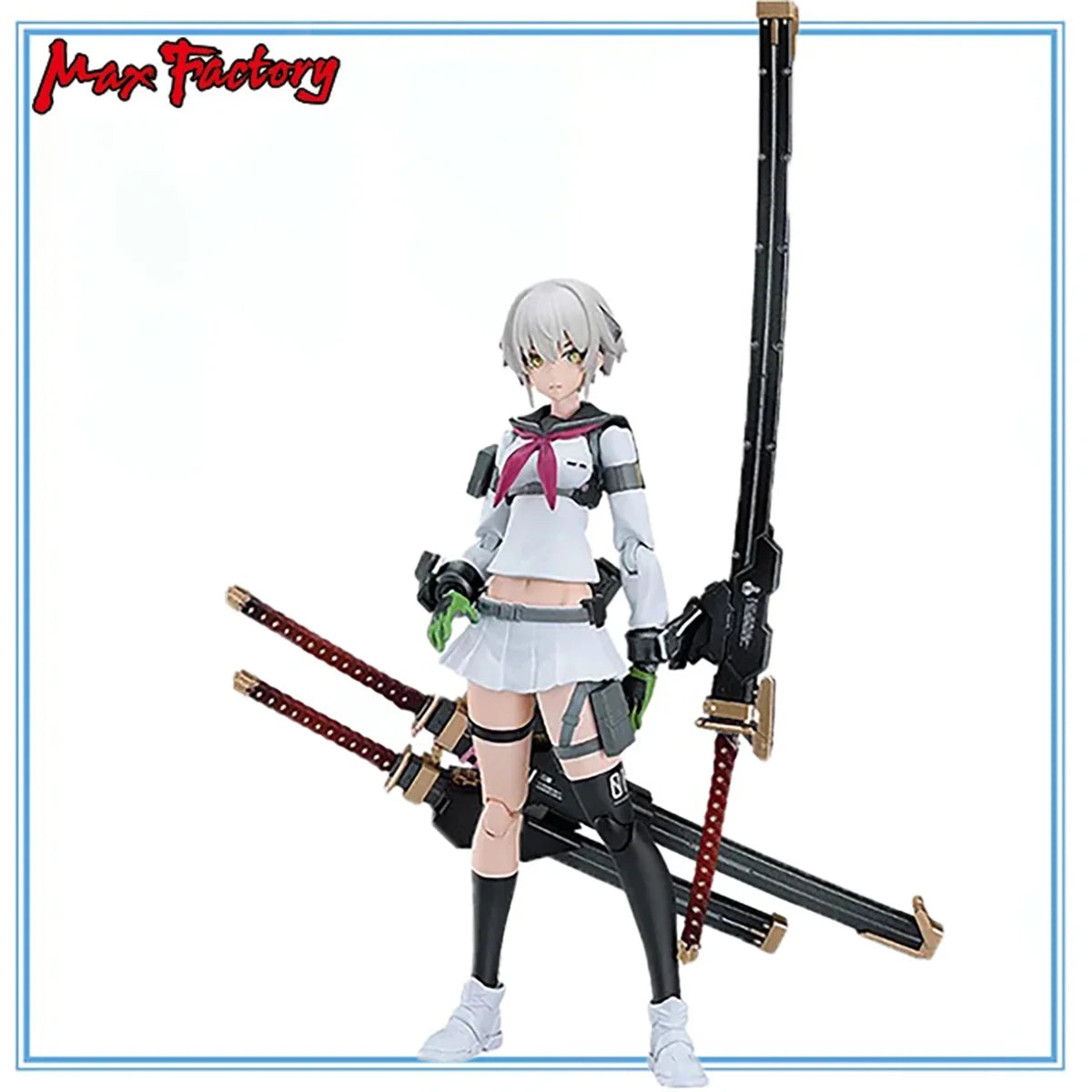 100% Original in Stock Max Factory Plamax Heavily Armed High School Girls Ichi Early Ver. Action Figure Collection Series