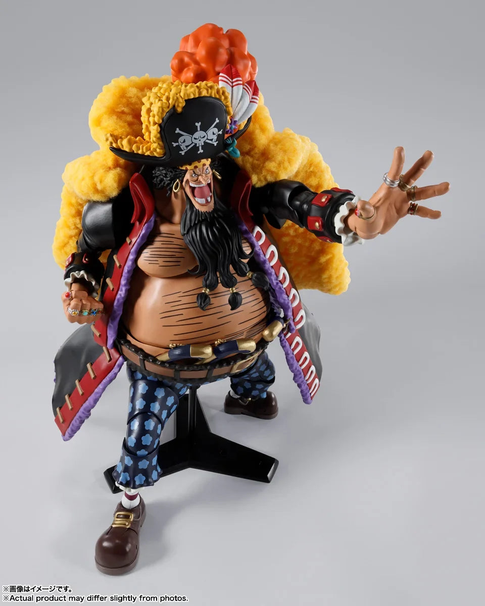 In Stock Original BANDAI SHFiguarts One Piece Marshall D Teach Figure Anime Action Model Genuine Boxed Toy