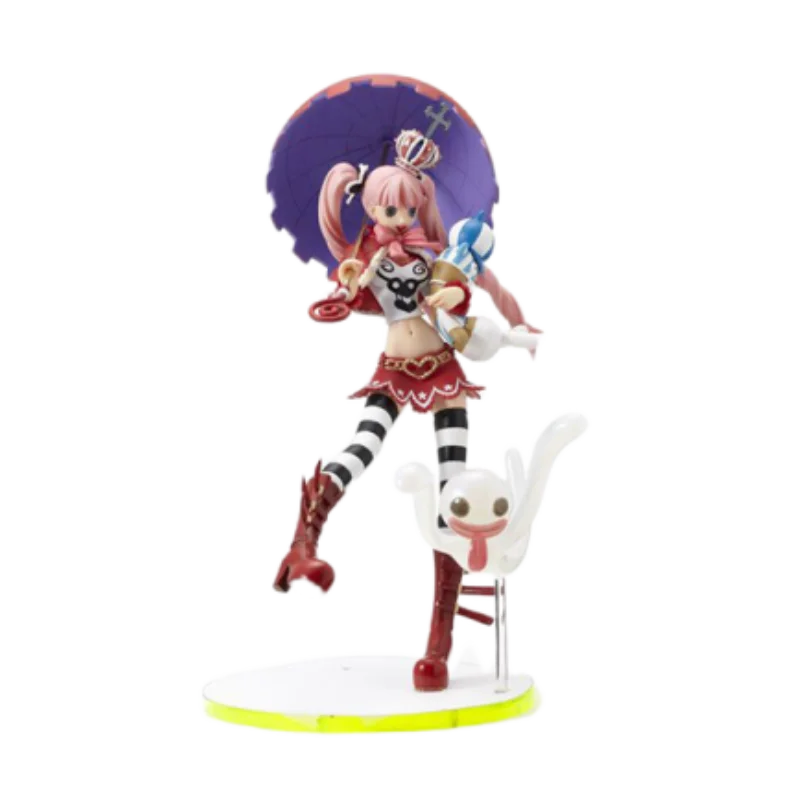 Genuine Bandai One Piece SCultuers Big The Top War Perona Anime Action Figures Model Toys Collectible Gift for Toy Hobbies Kids