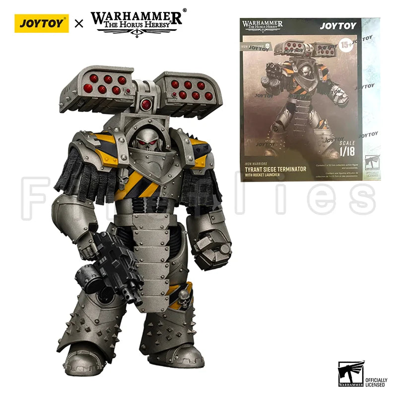 1/18 JOYTOY Action Figure The Horus Heresy Iron Warriors MKlll Tactical Tyrant Siege Terminator Anime Model Toy