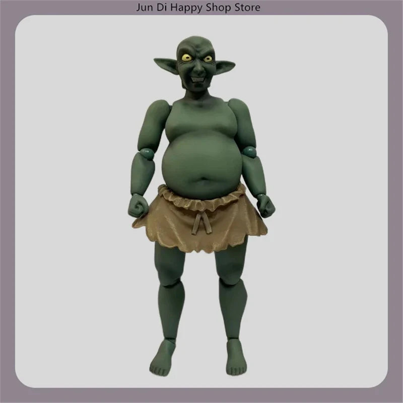 10cm Monster Goblin Multiple Accessories Movable Cartoon Figures Models Statue Models Collectible Ornament Doll Toys Gifts