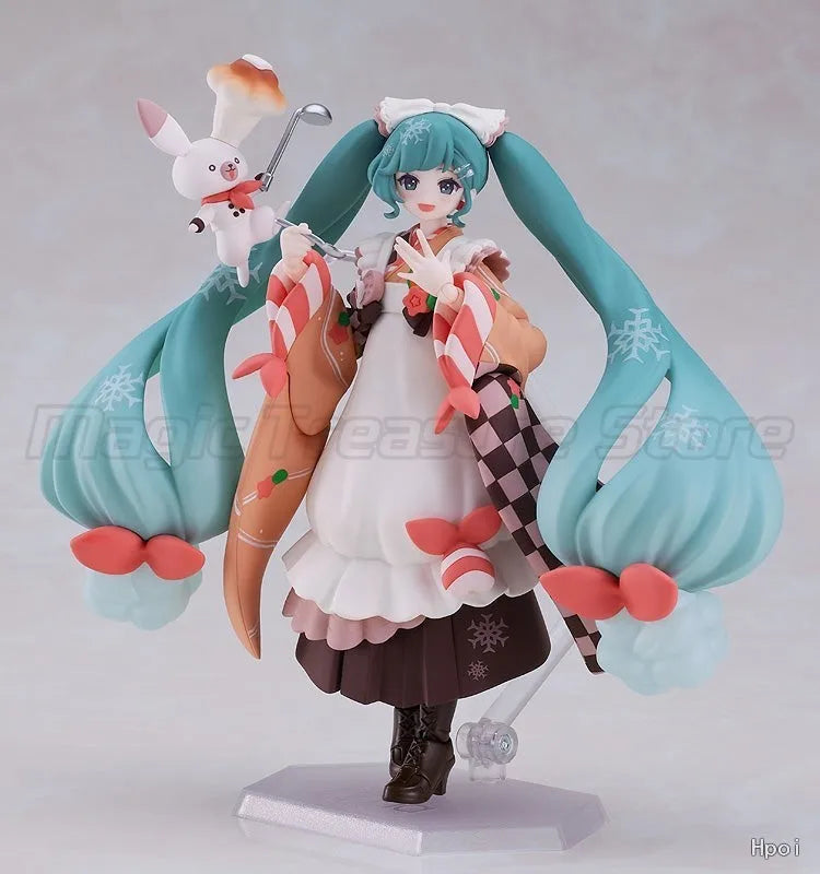 【MT】Original Max Factory GSC Figma EX-068 Piapro Characters Hatsune Miku Winter Delicacies Action Figures Toy Collection
