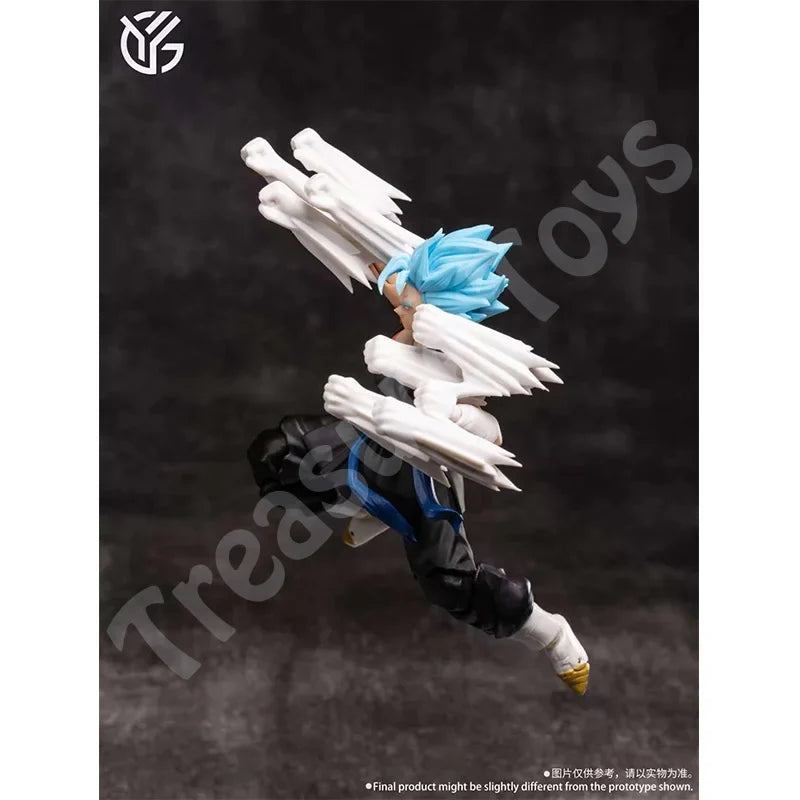 YG-mw Studio Vegito Figure Dragon Ball SHF Super Saiyan God Vegito Vegetto Anime Action Figures Figurine Model Kids Gifts Toys