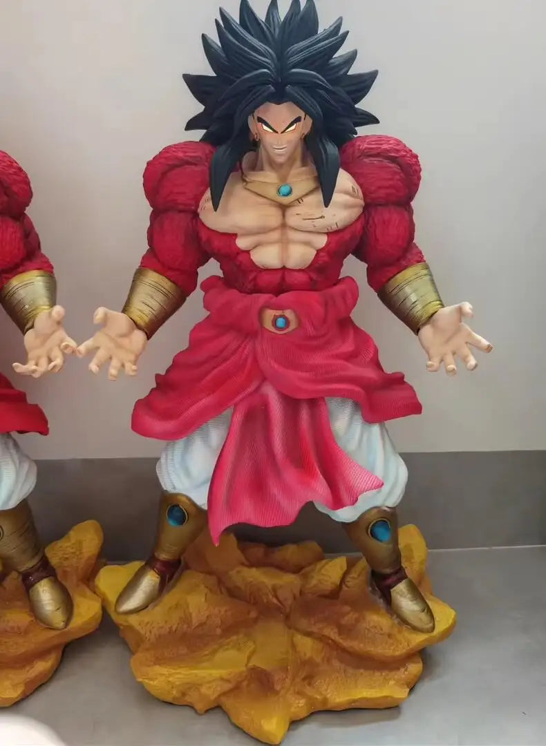 50cm New Dragon Ball Anime Figure Broli Periphery PVC Model Collect Statue Desktop Decoration Ornaments Kids Birthday Gifts Toys