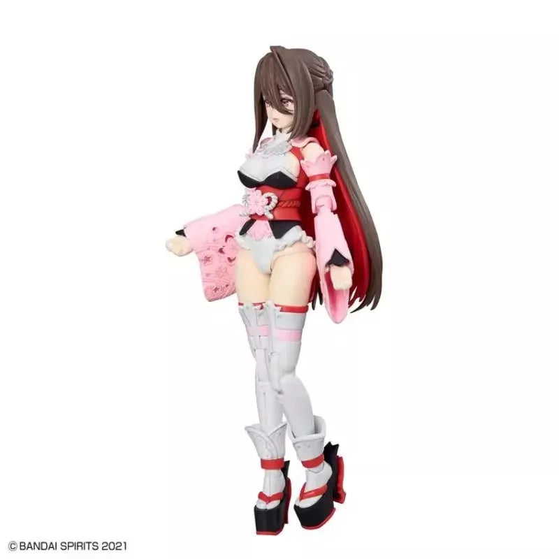 Bandai Original 30MS Model Kit Anime Figure 1/144 SIS-Y00 (COLOR B)Anmi Action Figures Toys Collectible Gifts for Children