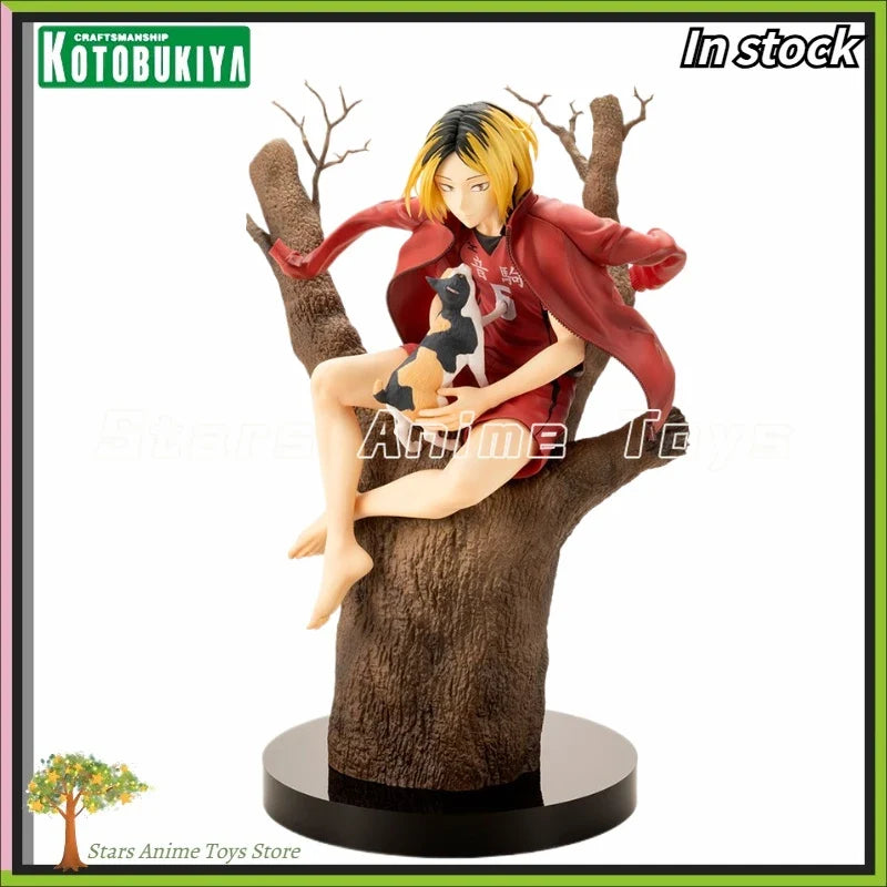 Original Kotobukiya ARTFX J Haikyuu!! Kozume Kenma Animation Figure Collection Ornaments Model Toy