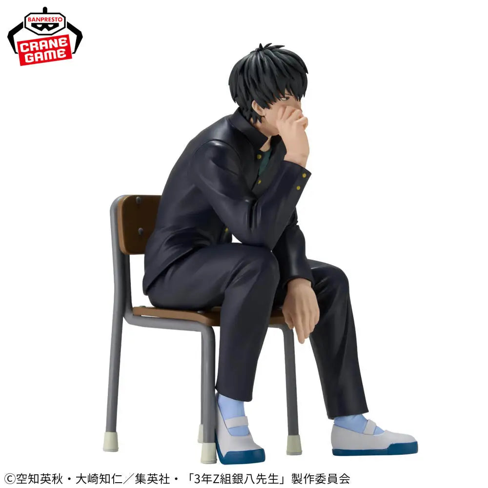 In Stock Genuine BANPRESTO Gintama 3rd Year Z Group Ginpachi Teacher Desk Figure Hijikata Toushirou Figure Anime Model Toy