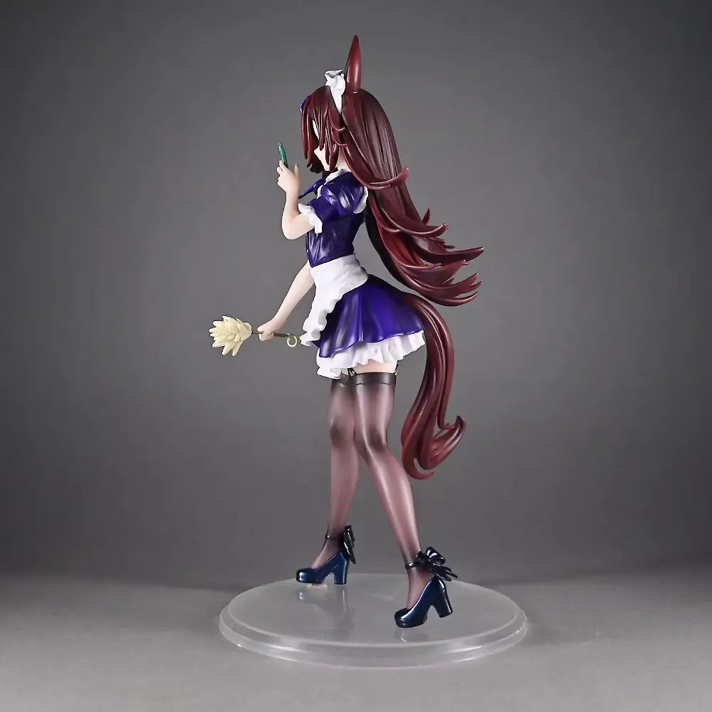 25cm Umamusume: Pretty Derby Figure Rice Shower Figures Game Doll Collection Statue Desk Decoration Model Toys Birthday Gifts