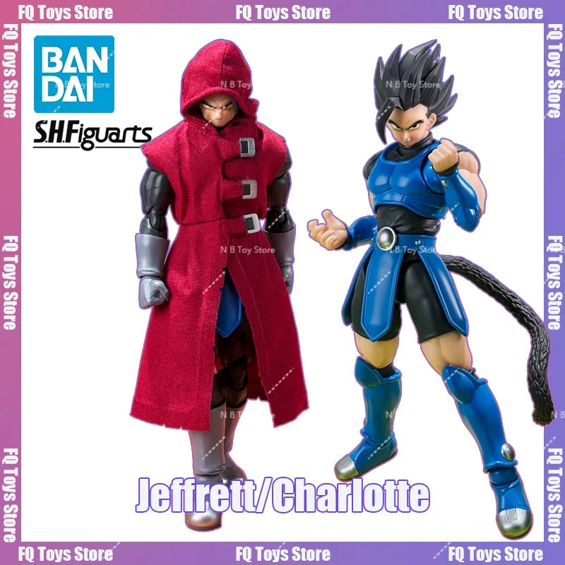 Pre-sale Bandai S.H.Figuarts SHF Dragon Ball Jeffrett Charlotte Legends Anime Action Figure Model Toys