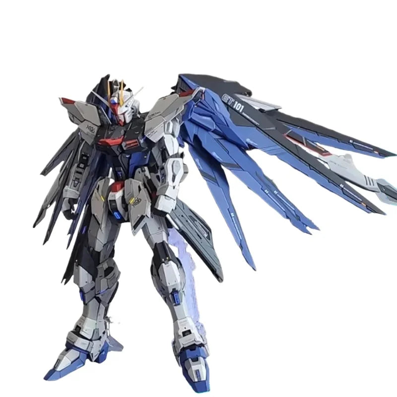 SV Model MB1/100 Freedom Assemble Model Kit Partial Pre Coating Action Figures Plastic Model Collection Desk Decoration Toy Gift