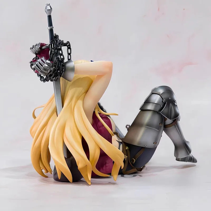 Defeated Female Knight Valerie Figure Anime Action Character Peripheral Girl Model Japanese Manga Toy Collection Ornament Gift