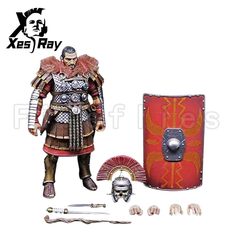 1/12 7inches XesRay Fight For Glory Action Figure Combatants Wave 4 Centurion Marcus Anime Model Gift