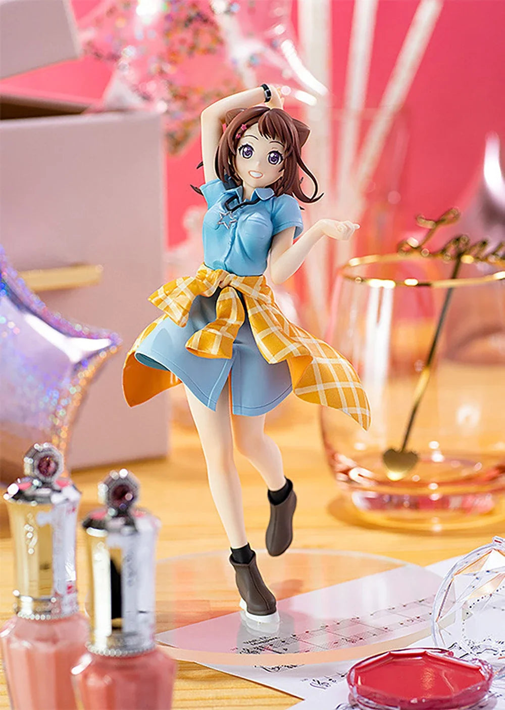 100% Original in Stock Good Smile Company Pop Up Parade BanG Dream! Girls Band Party! Toyama Kasumi Collection Series