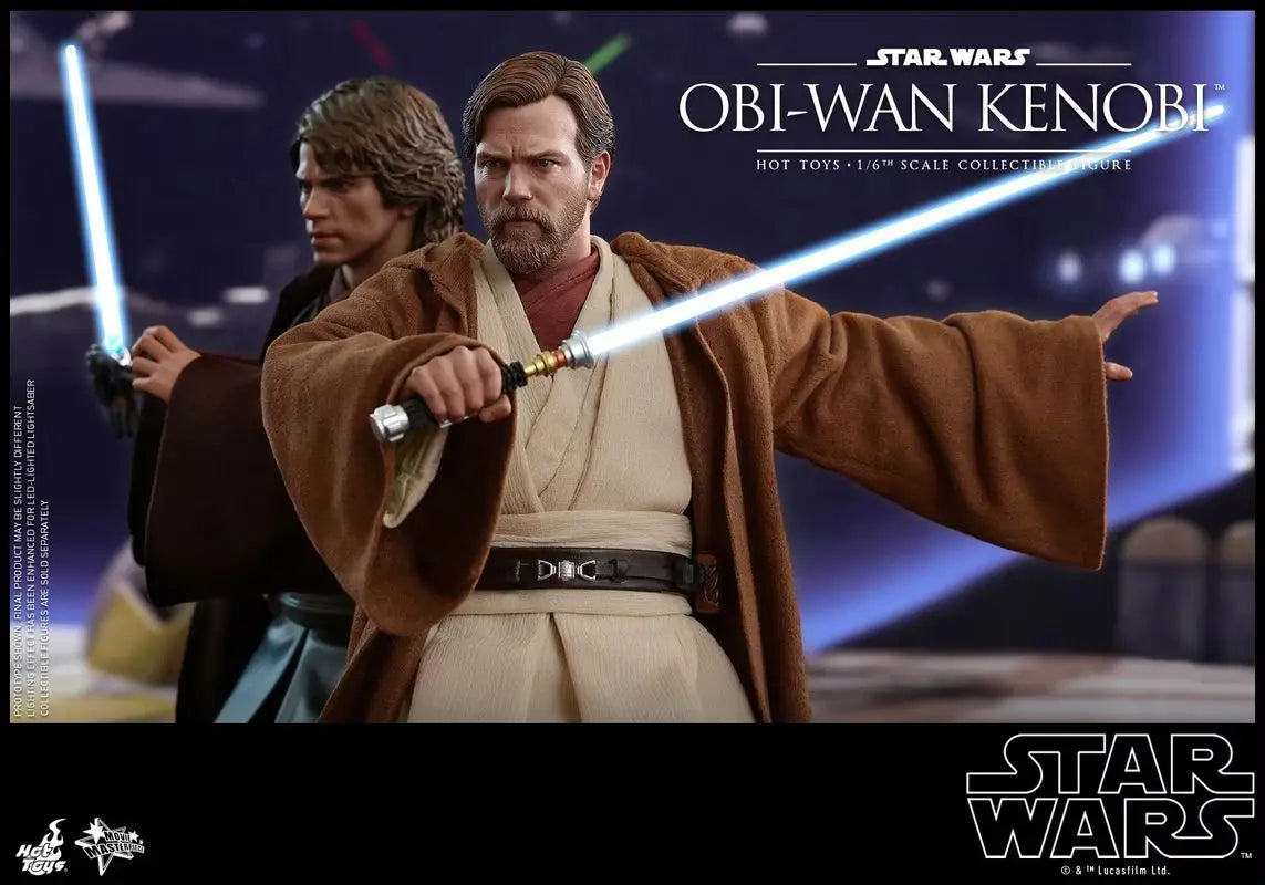 Hot Toys Obi Wan Kenobi MMS478 One Sixth Scale Deluxe Actionfigur Jedi Ritter Sammlerstück für Filmfans
