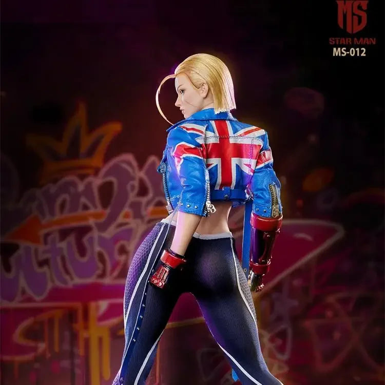 【In stock】STARMAN 1/6 Female Agent-Blue Bee MS-012 Glue-encapsulated Action Figure Model Gift Collection