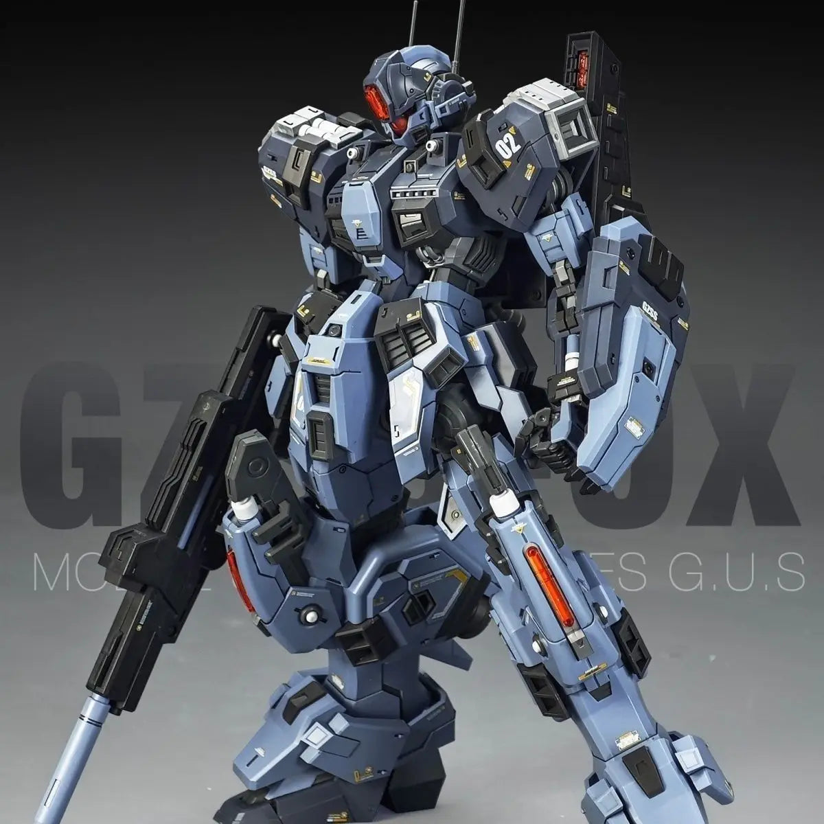 Auf Lager Zzza Mode Gzss-Ox-Gusi-Gus 1/100 Actionfigur Modellbausatz Actionfiguren Roboterfigur Plastikmodell Kinder Hobby Spielzeug