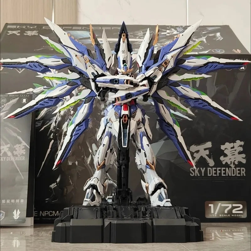 【IN STOCK】Einta Level-Ultimate NPCM-017 SKY DEFENDER 1/72 Canopy Series YUJIAO Amusement Park Original Assembled Mecha Robot Kit