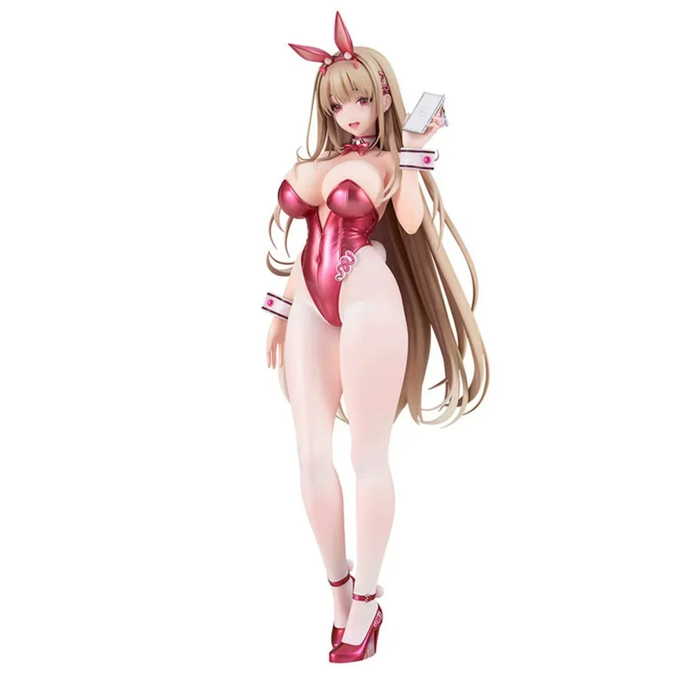 CYYQ Nikke Viper Bunny Girl Figure Sexy Anime Character Statue Desktop PC Case Decor Collectible Ornament For Anime Game Fans