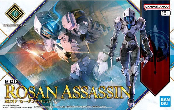 In Stock Original BANDAI 30MF Rosan Assassin Rosan Lancer Figure Anime Model Genuine Boxed Toy