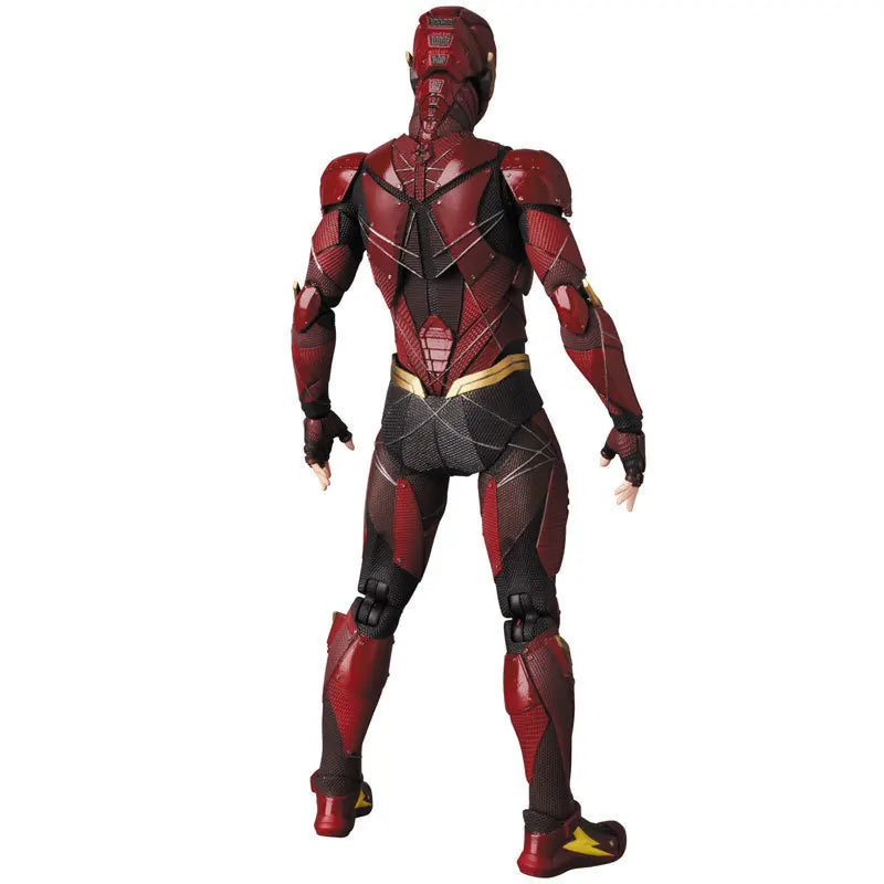 Mafex 058 The Flash Action Figures Toys 16cm Movable Statues Model Doll Collectible Ornaments Gifts