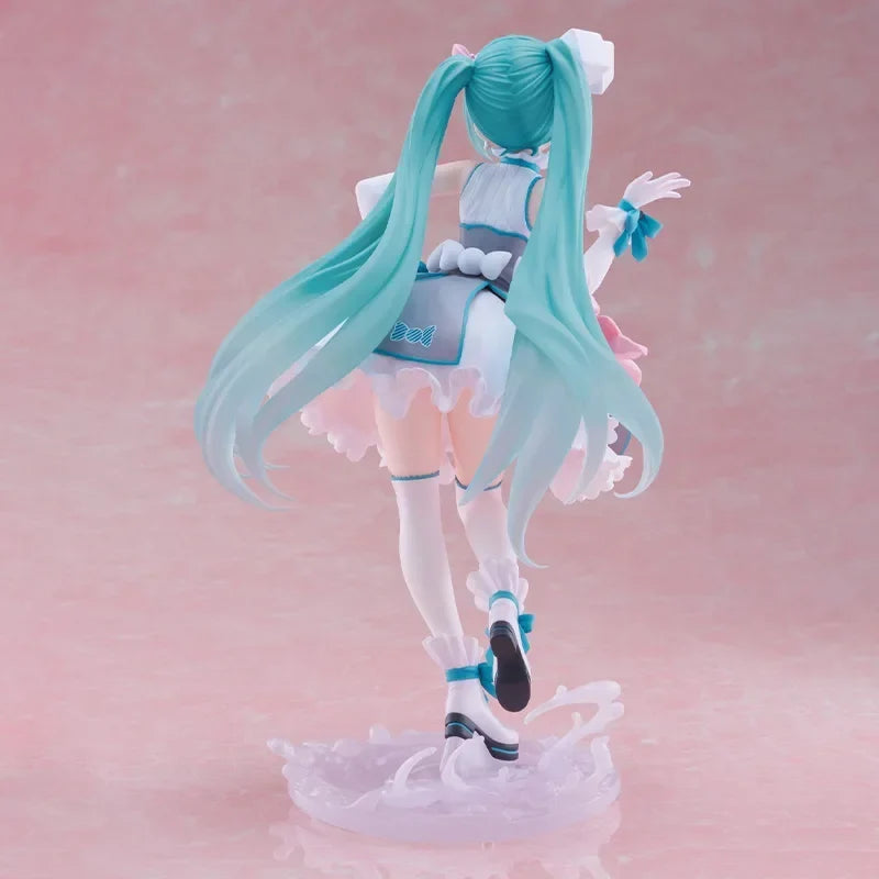 Taito Original Genuine Vocaloid Singer Hatsune Miku 39 No Hi Kinen Kuji 2nd Season B Prize Melty Sugar Ver 18cm Model Toy Figure