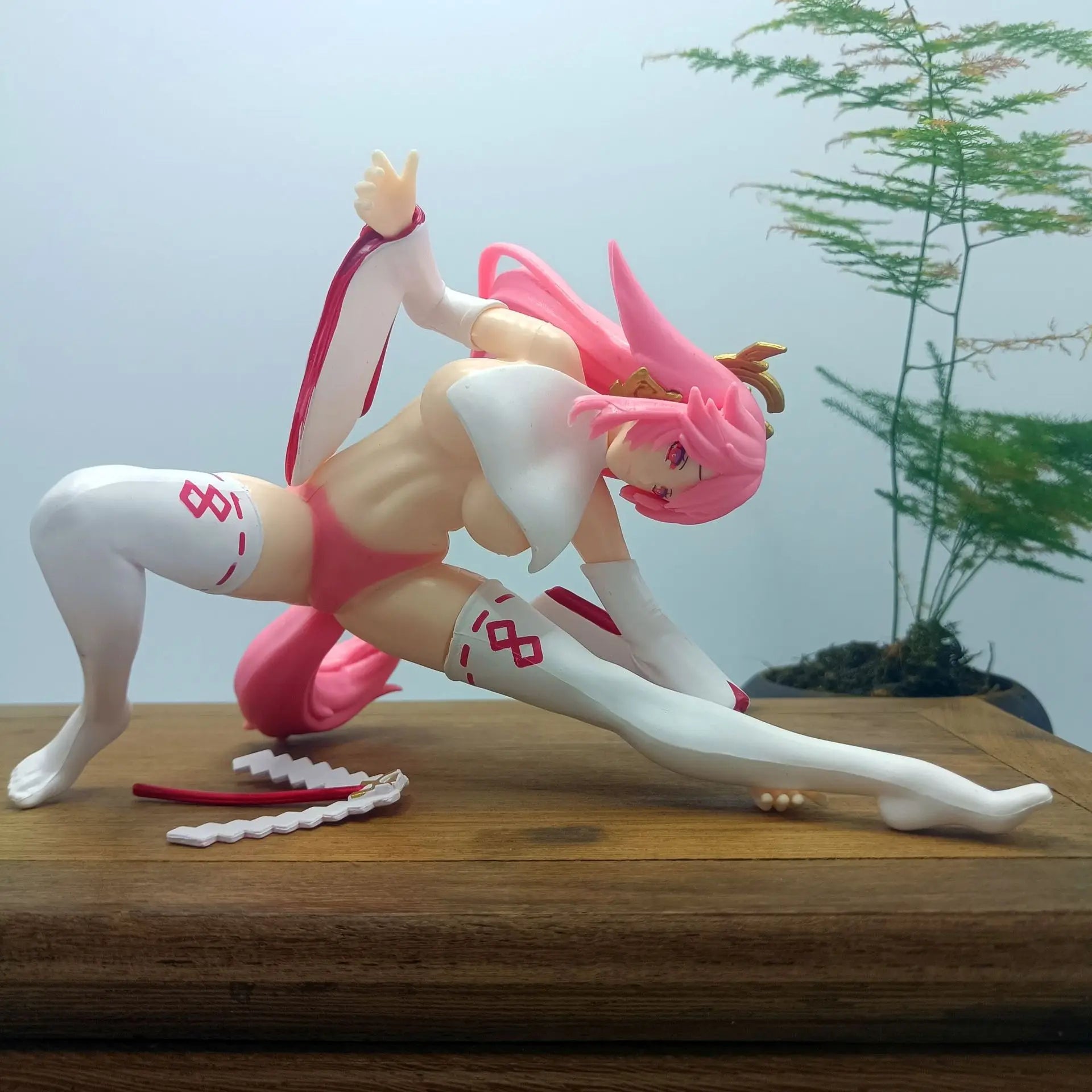 18CM New Game Anime Genshin Impact Yae Miko Figures PVC Model Toys Doll Ornament Collect Decoration Gifts