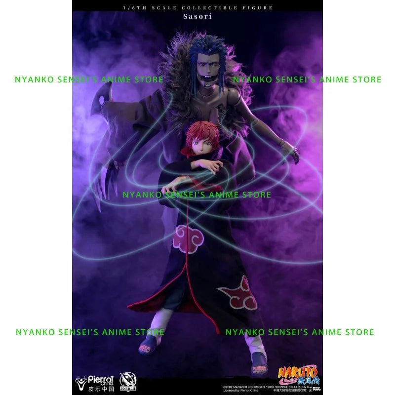 In Stock ROCKET TOYS Sasori ROC-010 Akatsuki Naruto Shippuden Soldier Action Figure Anime Model Trendy Toy Doll Gift Collectible