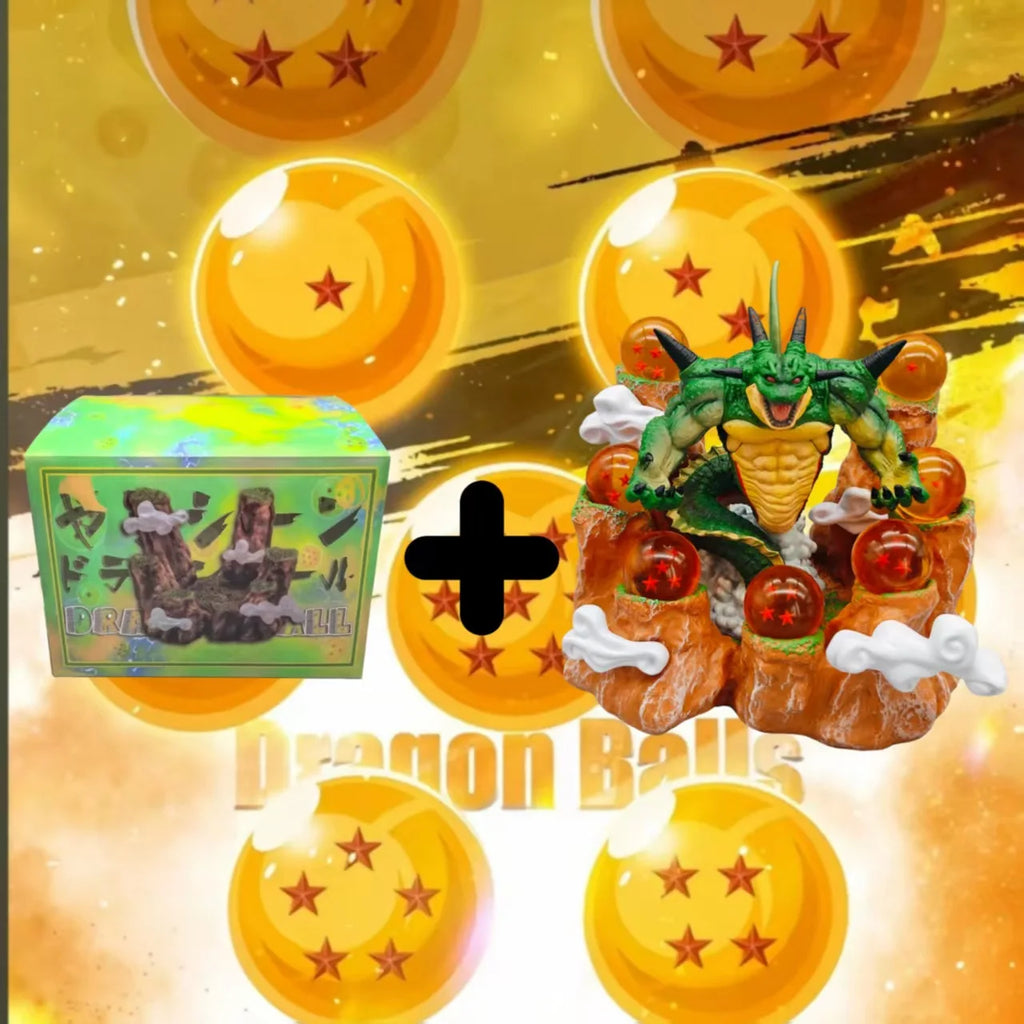 21cm New Dragon Ball Anime Figure Bolunga Perimeter PVC Model Scene Statue Desktop Decoration Ornaments Kids Birthday Gifts Toys