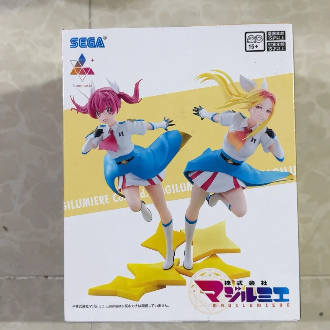 Original SEGA Luminasta MAGILUMIERE HITOMI KOSHIGAYA Sakuragi Hanana Collection Series Model Toy