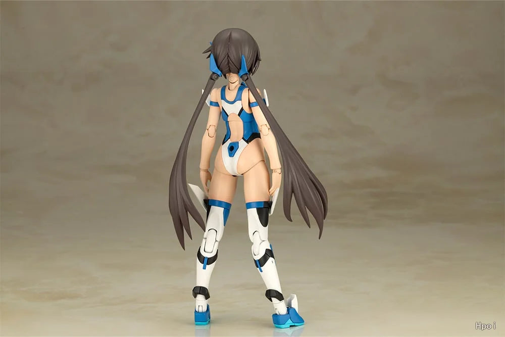 '-In Stock Original KOTOBUKIYA Frame Arms Girl Stiletto Swimsuit Blue Impulse Color Ver 16cm Animation Assembled Movable Figures