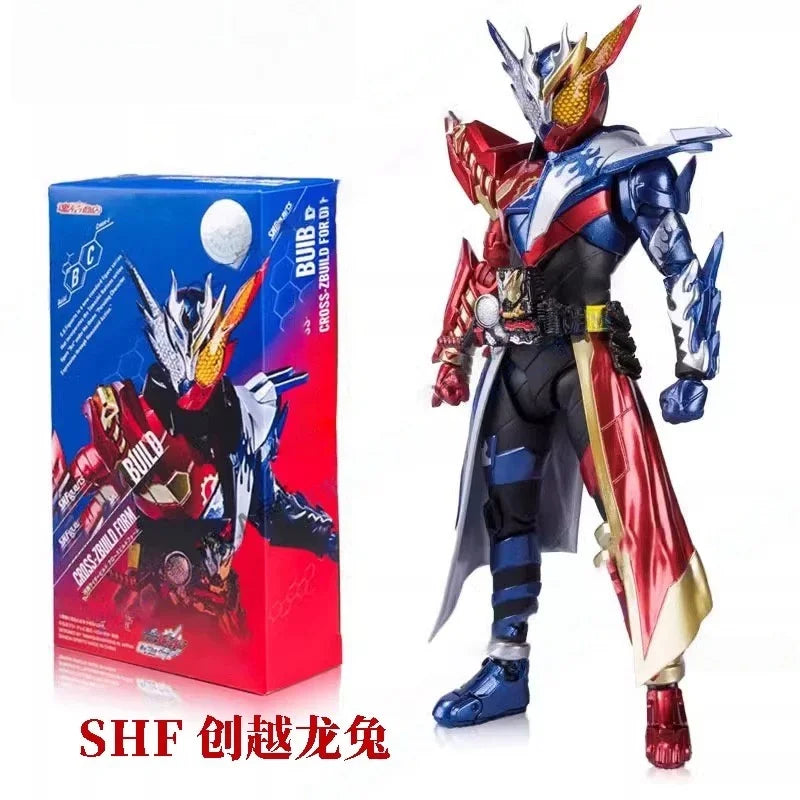 New Bandai Shf Kamen Rider Kabuto Basic Form 10th Anniversary Commemorative Bone Carving Action Figure Boy's Birthday Toy Gift