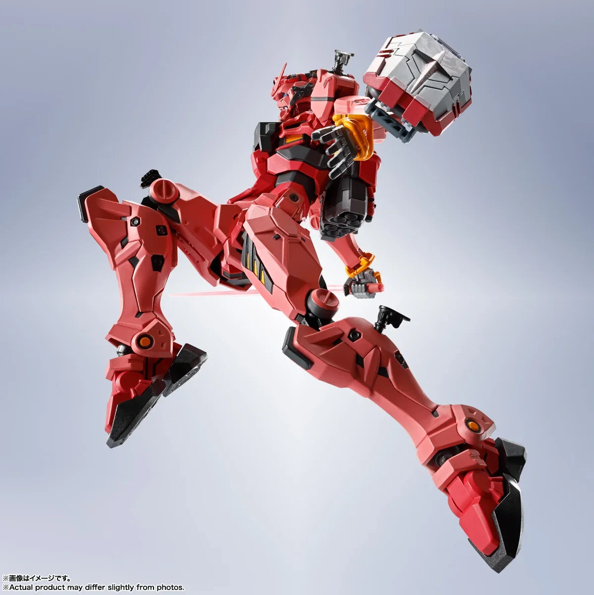 Officially Licensed BANDAI METAL ROBOT SPIRITS Mobile Suit Gundam GQuuuuuuX Red Gundam Figure Anime Action Model Genuine Toy
